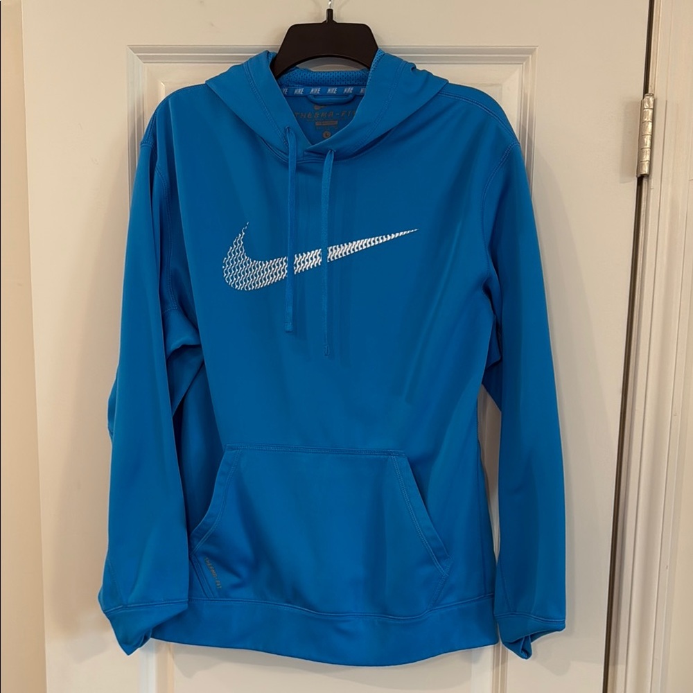 Nike Therma-Fit Blue Hoodie